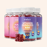 Haar-Vitamin Gummibärchen & Kids-Mulitvitamin Set